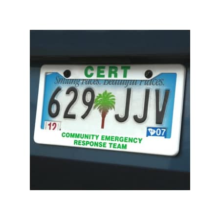 Propac CERT LICENSE FRAME D7252